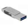 USB-mälupulk DeLOCK 128GB USB-C Type-A pöördmehhanismiga mudel