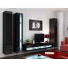 Cama riiul VIGO NEW 180/40/30 must/must läikiv