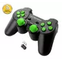 Juhtmega mängupult ESPERANZA EGG108G — USB 2.0, 12 nuppu, analoog/digitaal, D-pad, PC-le ja PlayStation 3-le, must/roheline