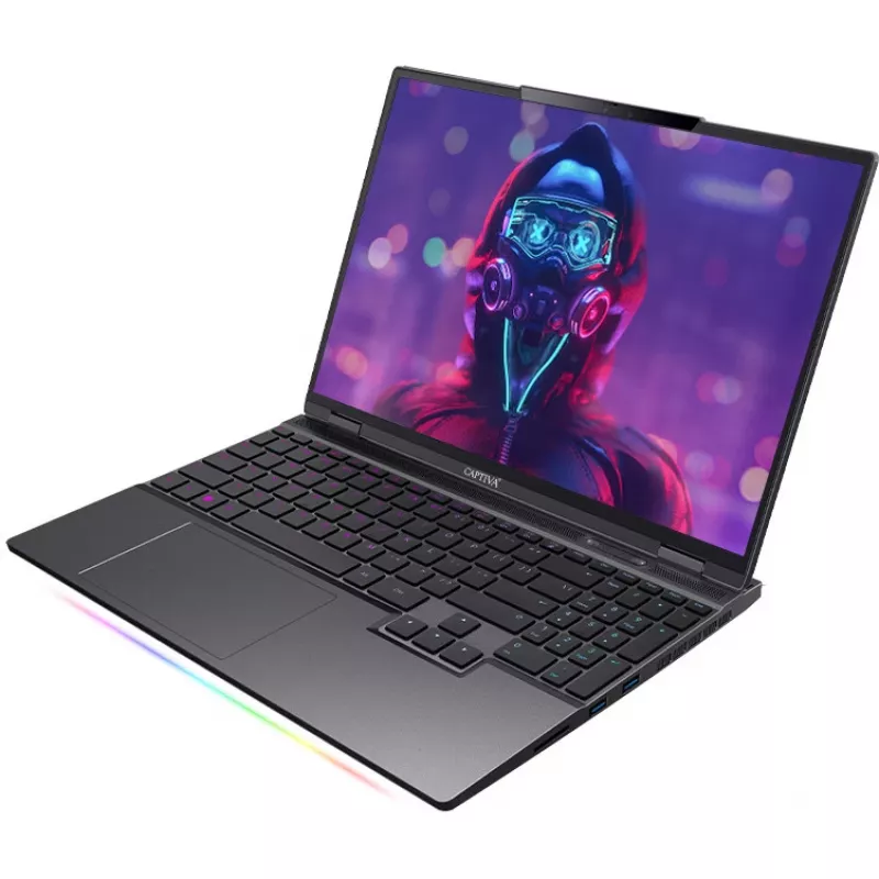 Captiva Advanced Gaming I86-221 86221 mängusülearvuti 38,9 cm (15,3 inch) 2560x1600 - Intel Core i7-13620H - 1TB SSD - GeForce RTX 4050 - HDMI/USB-C - Windows 11 Home - Must (86221)