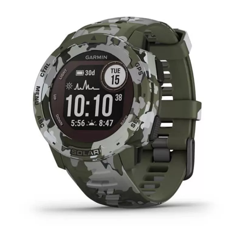 GPS-kell Garmin Instinct Solar Camo Edition Camouflage