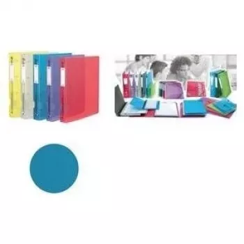 Ring Binder Oxford Hawai A5 Blue hall lilla Red Transparent
