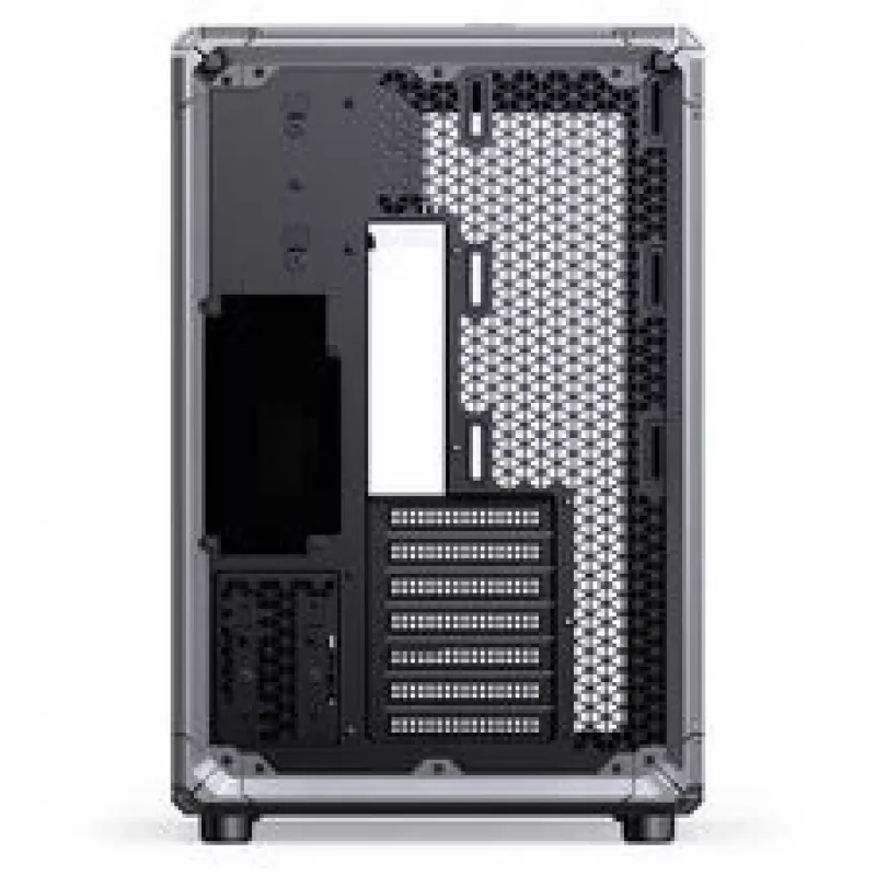 PC korpus Jonsbo X400, Midi-Tower ATX, karastatud klaasist külgpaneel, hall
