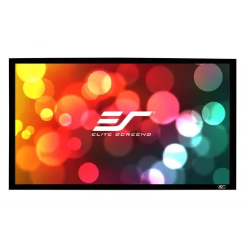 Elite Screens | SableFrame seeria | ER100WH1 | Diagonaal 100 tolli | 16:9 | Vaadeldav ekraani laius (W) 221 cm | Must