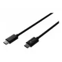 USB-C kuni USB-C kaabel NATEC NKA-2146, 1 m, must