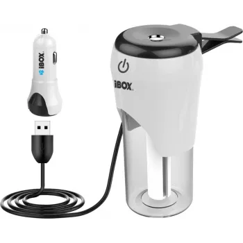 iBox ICCH-01 Auto USB-laadija koos õhuniisuti ja aroomidifuusoriga
