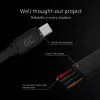 USB A – USB C kaabel roheline Cell KABGC03 — 0,25 m, must, 480 Mbit/s