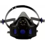 3M HF-801SD korduvkasutatav respiraator Poolmask respiraator Õhkpuhastav respiraator