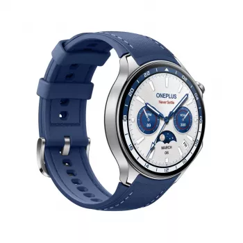 Nutikell ONEPLUS OnePlus Watch 2 47 mm, 1.43 tolli AMOLED, 466×466, 32 GB, Wi‑Fi, GPS, sinine korpus