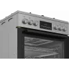 BEKO pliit | FBMA61330GXDT | Pliidi tüüp Gaas | Ahju tüüp Elektriline | Roostevaba teras | Laius 60 cm | Grillimine | LED | Sügavus 60 cm | 72 L
