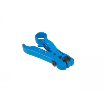 Kaablieemaldaja LANBERG NT-0102, plastikust käepide, kaitseisolatsioon, vahetatavad terad, sinine