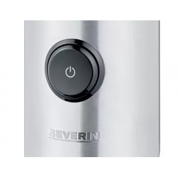 Blade grinder SEVERIN KM 3879 — blade coffee grinder, 150 W, 50 g capacity, stainless steel blades, Must