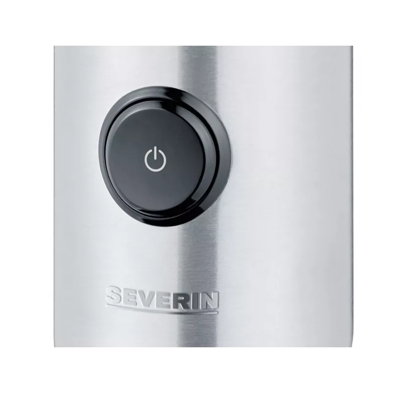 Blade grinder SEVERIN KM 3879 — blade coffee grinder, 150 W, 50 g capacity, stainless steel blades, Must