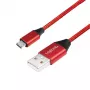 Logilink CU0151 mobiiltelefoni kaabel, punane