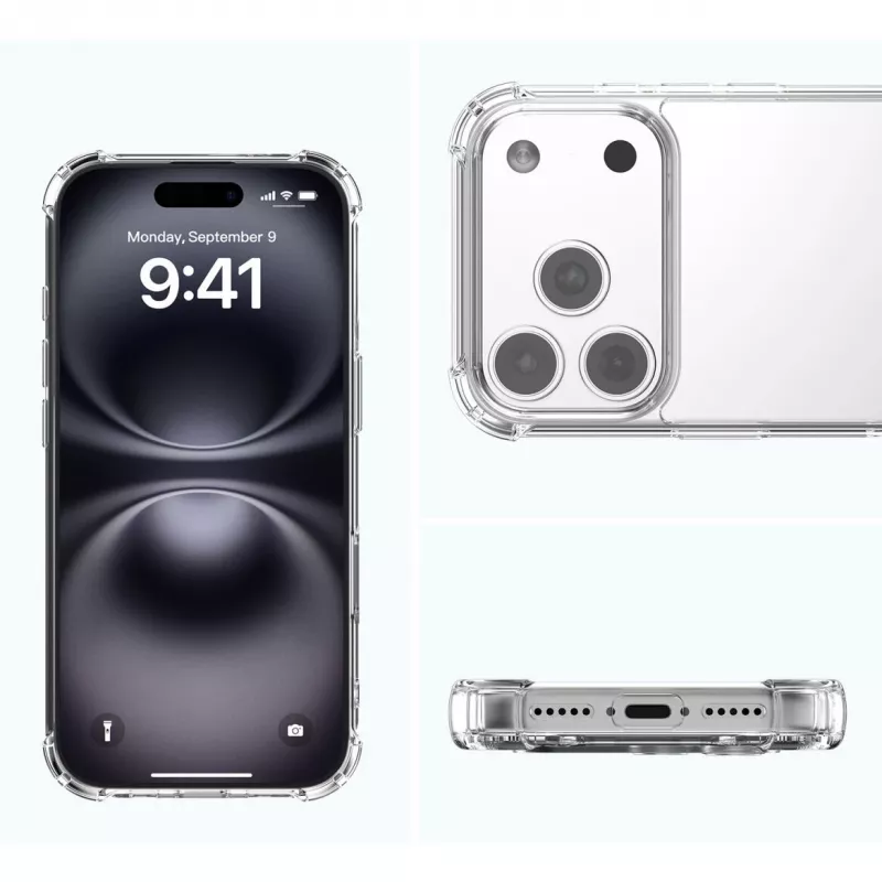 Border Case 4smarts Ibiza Apple iPhone 17 Pro Max 17.5 cm läbipaistev