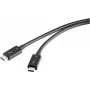 Renkforce Thunderbolt™-kaabel Thunderbolt™ 4 Thunderbolt™ (USB-C®) pistik, Thunderbolt™ (USB-C®) pistik 0,80 m Must topeltvarjestatud RF-5235980 (RF-5235980)