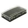 USB-jaotur DeLOCK 4 porti väline USB 2.0 480 Mbit/s