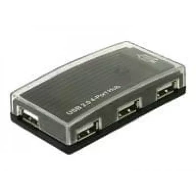 USB-jaotur DeLOCK 4 porti väline USB 2.0 480 Mbit/s