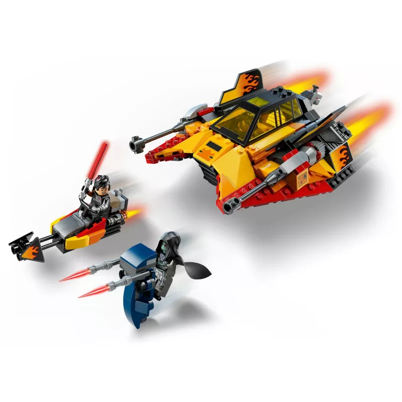 LEGO Star Wars Flame Speeder 75414 lumesõiduki komplekt — 349 tükki, 3 minifiguuri, vanusele 7+