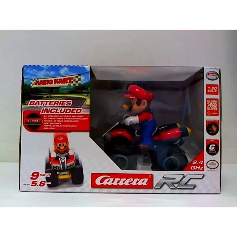 Carrera Mario raadio teel juhitav (RC) mudel neljarattaline elektriajamiga 1:20