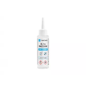 Isopropüülalkoholi puhastusvahend NATEC Racoon 100 ml — elektroonika- ja pinnapuhastusvahend