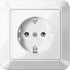 MERTEN SCHUKO-pistikupesa 16A MEG2301-1019 termoplast polaarpunane kaanega MEG2 MEG2301-1019 (MEG2301-1019)