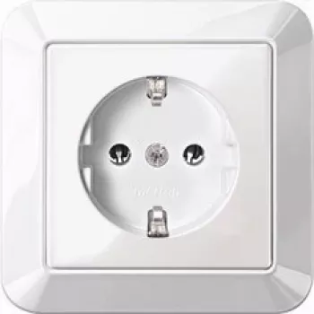 MERTEN SCHUKO-pistikupesa 16A MEG2301-1019 termoplast polaarpunane kaanega MEG2 MEG2301-1019 (MEG2301-1019)