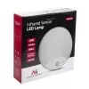 LED-seinalamp MACLEAN MCE357W IR-liikumisanduriga, valge, sise-/välistingimustesse