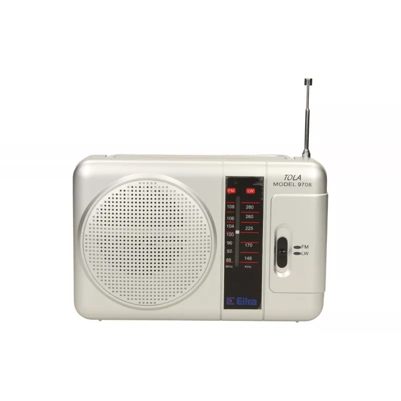 Kaasaskantav raadio Eltra TOLA 3 Analoog Hõbedane