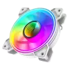 Gamemax | Korpusventilaator | DUAL RING INFINITY | Valge