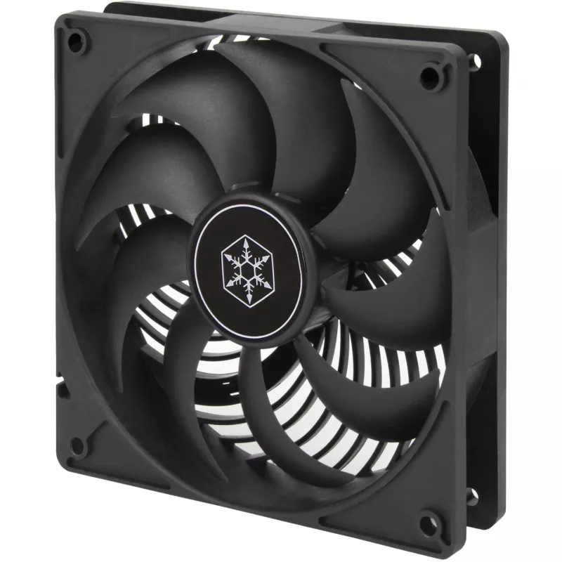 SilverStone SST-AP120I 120mm korpuse ventilaator - must