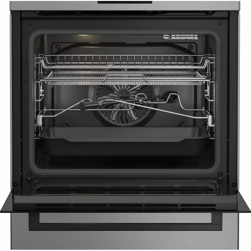 BEKO pliit | FBMA61330GXDT | Pliidi tüüp Gaas | Ahju tüüp Elektriline | Roostevaba teras | Laius 60 cm | Grillimine | LED | Sügavus 60 cm | 72 L