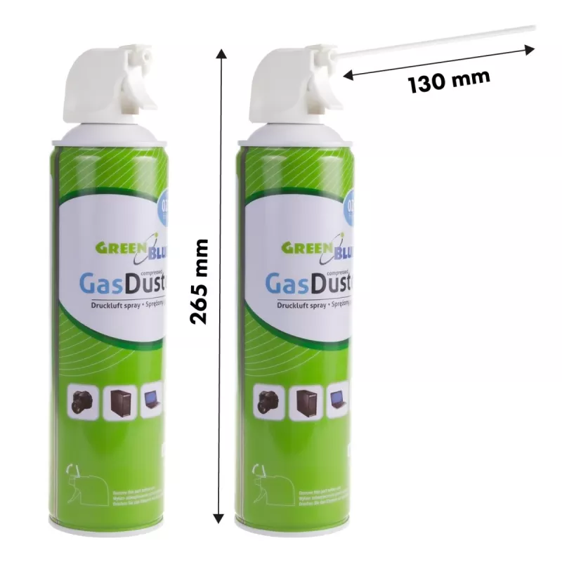 Suruõhk GreenBlue GB600 600ml püstolpihusti - püstolpihusti