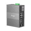 TP-Link IES206GPP võrgulüliti hallatav Gigabit Ethernet (10/100/1000) Power over Ethernet (PoE) Must