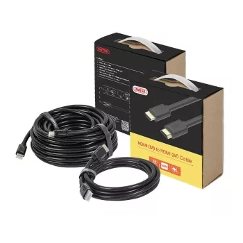 UNITEK Y-C137M HDMI-kaabel 1,5 m HDMI Type A (Standard) Must