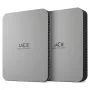 LaCie Mobile Drive Moon 4TB väline kõvaketas kaasaskantav hõbedane USB-C 3.2 PC Mac koos Adobe Creative Cloud 3 aasta pääste teenustega (STLP400040)