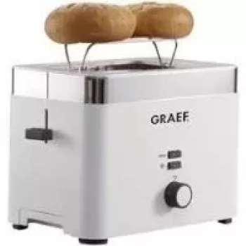 Graef TO 61 - Röster - 2-viilu - 2-avaga - üllas valge