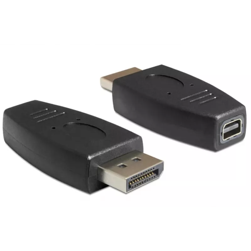 DeLOCK - DisplayPort-adapter - DisplayPort (M) Mini DisplayPortile (W) - Must