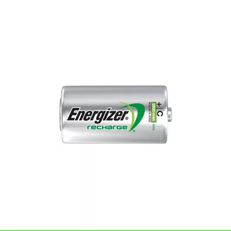 Energizer ACCU Power Plus NiMH laetavad C-patareid, 2500 mAh, 2-pakk