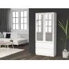 Topeshop SS-90 BIEL LUSTRO bedroom wardrobe/closet 5 shelves 2 uks(s) valge