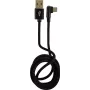 LC-POWER kaabel USB-Micro-1M-2 1m must, USB-A Micro-USB