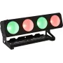 LED-paneelvalgusti EUROLITE PMB-4 COB QCL 30W — COB 30 W väljundvõimsus, QCL värvisegamine