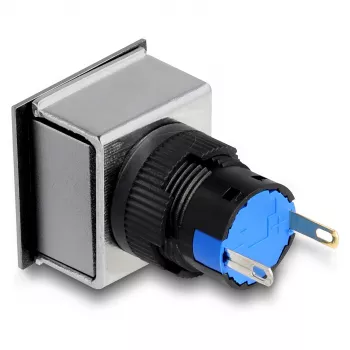 Tööstuslik masinale kinnitatav LED-lamp DELOCK 22058 — 1 LED, IP40/IP65, AC 250V, 5A, 25×42×25 mm