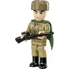 Cobi ehitusklotsid Stalingradi lahingu mudelikomplekt — 76 tk, ajalooline diorama