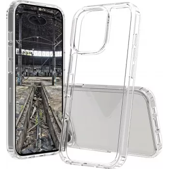 Ümbris JT BERLIN Pankow Clear iPhone 16 Pro Max jaoks 17,5 cm läbipaistev