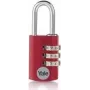 YALE YE3CB/20/121/1/CO Tabalukk 20 mm Punane kombinatsioonlukk (YE3CB/20/121/1/CO)