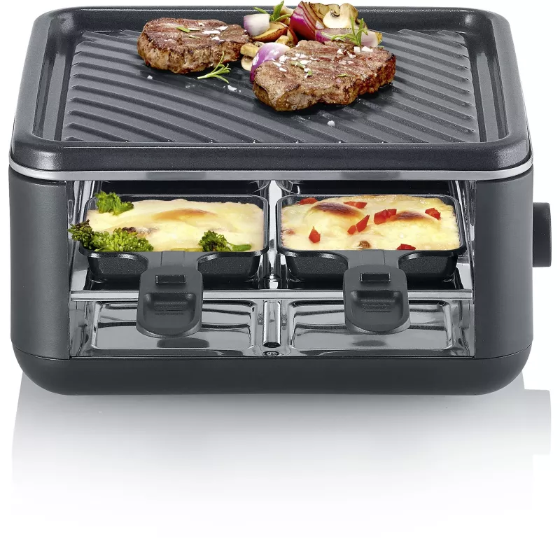 Severin RG 2360 raclette-grill 4-le inimesele 800 W Must