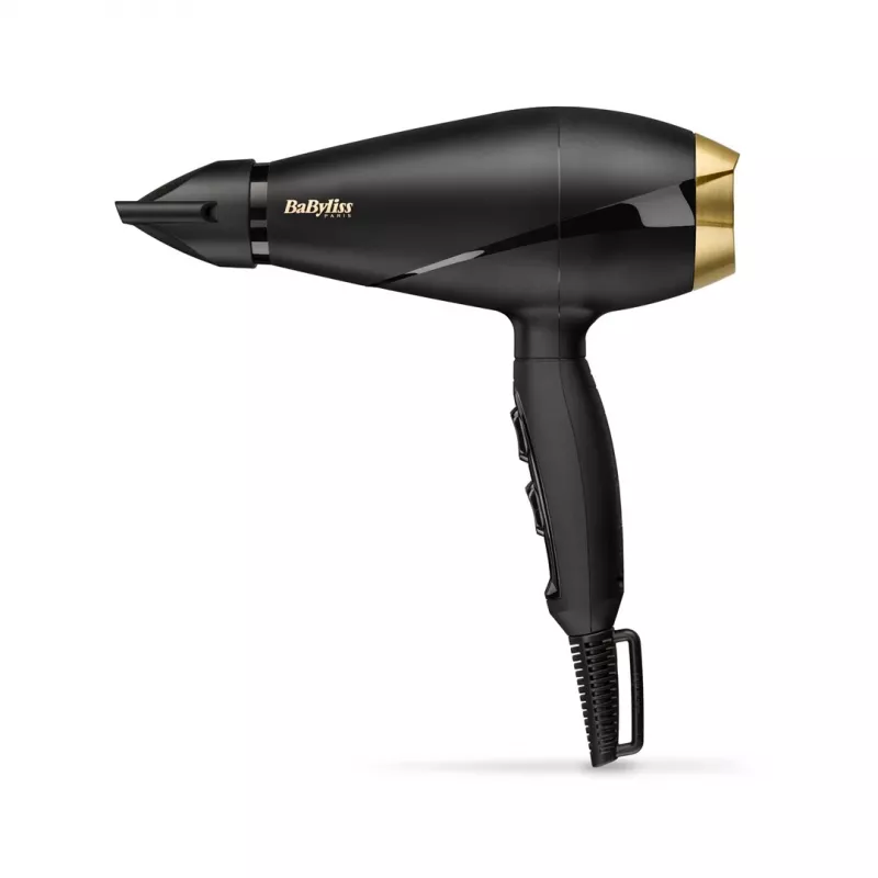 BaByliss 6704E juukseföön 2000 W Must, Kuld