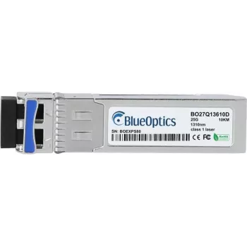 SFP28 transiiver BlueOptics AV1C, LC-Duplex 25GBASE-LR Singlemode 1310nm 10 km DDM 0–70°C