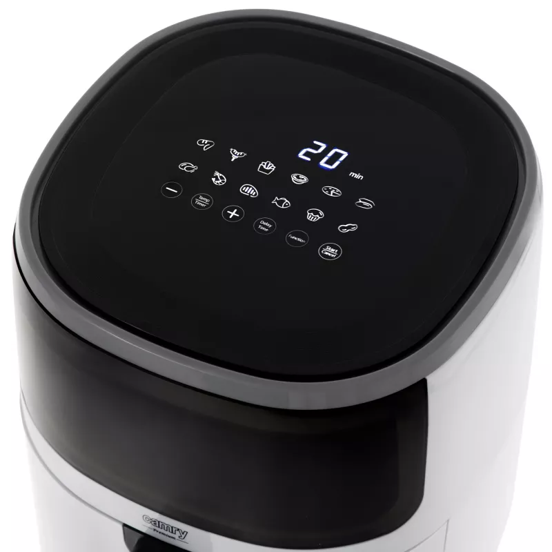 Camry CR 6313 Airfryer 12 programmi 5 liitrit Hõbedane